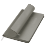 Ежедневник Latte soft touch недатированный, серый