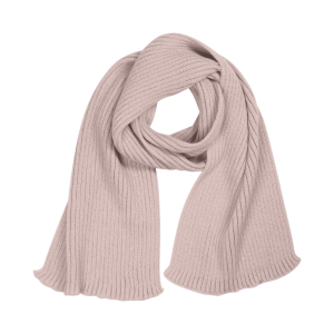 Шарф Forges вязаный, дымчато-розовый