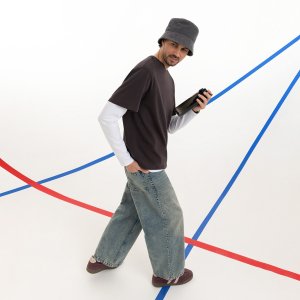 Футболка унисекс RUST NEO, 240 гр., коричневый, размер M/L