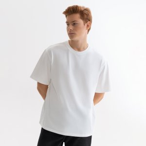 Футболка унисекс RUST NEO, 250гр., белый (теплый тон), размер M/L