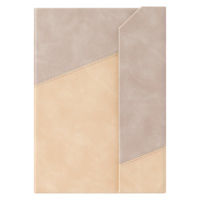 Ежедневник B2Book Magnetic Medio Diagonal 1/2, бежевый