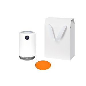 Подарочный набор Bliss, Auris, оранжевый (увлажнитель воздуха, зарядное устройство)