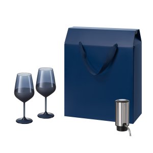 Подарочный набор Sapphire, Dante (2 бокала + аэратор для вина) Подарочный набор Sapphire, Dante (2 бокала + аэратор для вина)