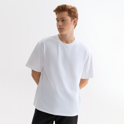 Футболка унисекс RUST NEO, 250гр., белый (белоснежный), размер M/L