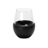 Тумблер для вина WINE KUZIE, черный