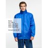 Ветровка унисекс Shift, ярко-синяя