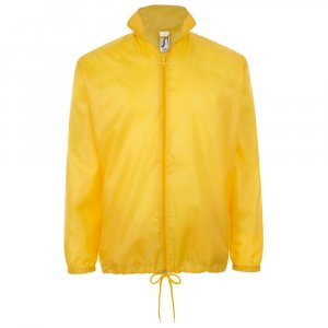 Ветровка унисекс Shift, желтая Ветровка унисекс Shift, желтая