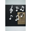 МАГНИТЫ MEMODY MAGNET (6 ШТ. / УПАК.), белые