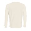 Футболка унисекс с длинным рукавом Pioneer LSL, молочно-белая