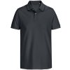 Рубашка поло унисекс Pacific, темно-серая (графит) Рубашка поло унисекс Pacific, темно-серая (графит)