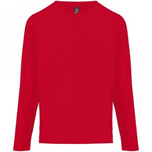 Футболка с длинным рукавом женская Monarch Women, красная Футболка с длинным рукавом женская Monarch Women, красная
