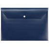 Папка-конверт А4 с кнопкой, синий