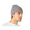 Шапка Nordend, крупный риб, серый меланж