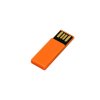 USB 2.0- флешка промо на 8 Гб в виде скрепки, оранжевый