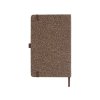 Блокнот из кофейных зерен А5 Coffee notes, твердая обложка, 80 листов 70 гр/м2 белой бумаги, кофейный