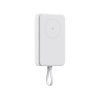 Внешний аккумулятор с кабелем Xiaomi 33W Magnetic Power Bank 10000mAh (Integrated Cable) White