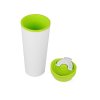 Термокружка Brite 500мл, белый/зеленое яблоко