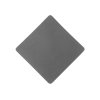 ПАТЧ РОМБ nubuk (серый) 7,6 х 7,6 см