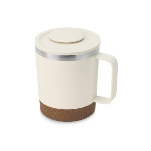 Стальная кружка с двойными стенками Swipe, белый0,00