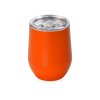 Вакуумная термокружка Sense, непротекаемая крышка, крафтовая упаковка, оранжевый