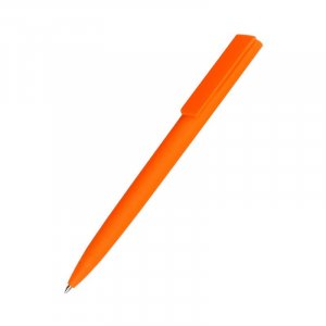 Ручка шариковая Lavy софт-тач, оранжевый