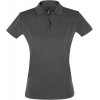 Рубашка поло женская Perfect Women 180 темно-серая Рубашка поло женская Perfect Women 180 темно-серая