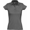 Рубашка поло женская Prescott Women 170, темно-серая Рубашка поло женская Prescott Women 170, темно-серая