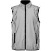 Жилет двусторонний Manifest из светоотражающей ткани, серый Жилет двусторонний Manifest из светоотражающей ткани, серый