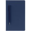 Ежедневник Magnet Shall с ручкой, синий