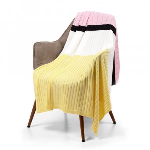 Плед Friolenta, желтый с розовым Плед Friolenta, желтый с розовым