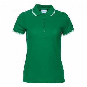 Рубашка поло женская 04BK_Зелёный