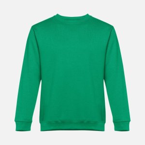 Свитшот унисекс Delta, зеленый