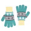Перчатки Mirakler, зеленые с желтым