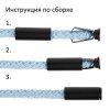 Наконечник для шнурка Nozzle, S, черный