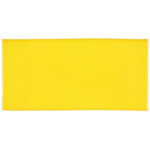 Лейбл тканевый Epsilon, XXS, желтый