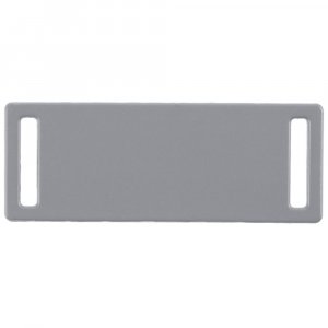 Шильдик металлический Kova, серый