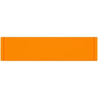 Лейбл из ПВХ Tarea, оранжевый неон