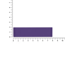 Лейбл из ПВХ Dzeta, S, фиолетовый Лейбл из ПВХ Dzeta, S, фиолетовый