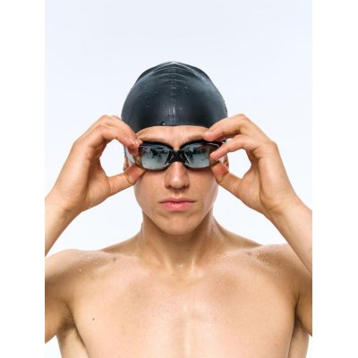 Очки для плавания зеркальные Underwater, черные