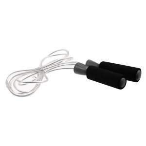 Скакалка скоростная Arriba, черная с серым Скакалка скоростная Arriba, черная с серым