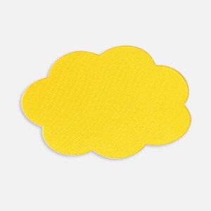 Наклейка тканевая Lunga Calum, L, желтая Наклейка тканевая Lunga Calum, L, желтая