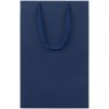 Пакет бумажный Porta S, вертикальный, темно-синий