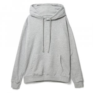 Худи унисекс Tuloksa 280 ver. 2, серый меланж