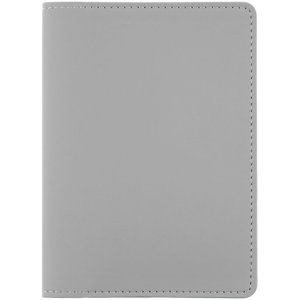 Обложка для паспорта Shall Simple, серый Обложка для паспорта Shall Simple, серый