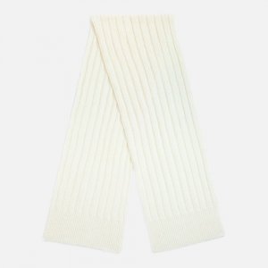 Шарф Bellish, белый (ванильный)