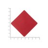 ПАТЧ РОМБ nubuk (красный) 7,6 х 7,6 см