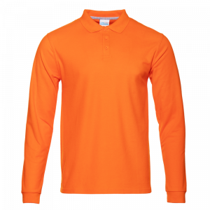 Рубашка поло мужская 04S_Оранжевый