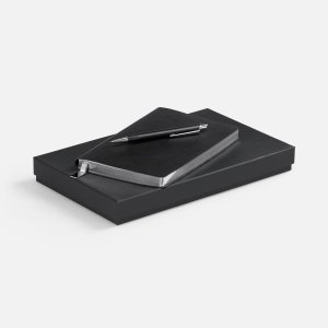 Набор Petrus, черный с серебром