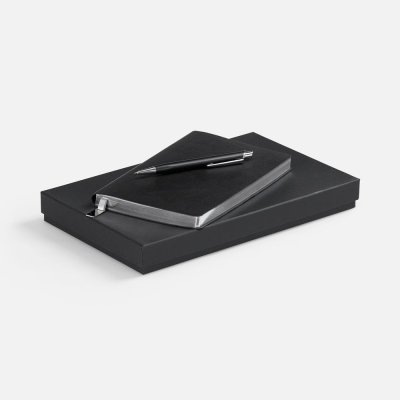 Набор Petrus, черный с серебром