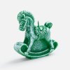 Свеча фигурная «Лошадка-качалка», зеленая Свеча фигурная «Лошадка-качалка», зеленая